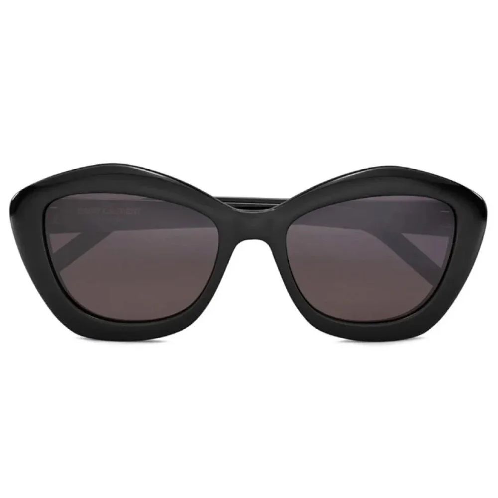 NWT SAINT LAURENT SUNGLASSES BLACK WOMEN CAT EYE EYEWEAR